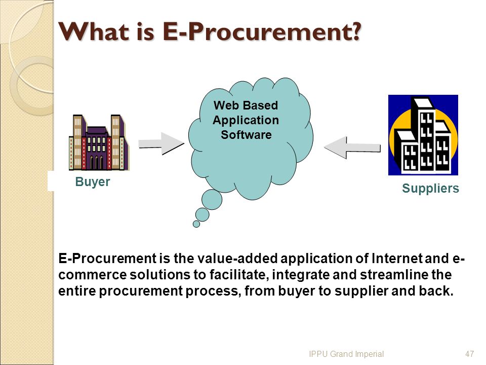 Challenges of e procurement